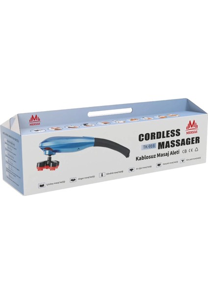 TK-916 Kablosuz Şarjlı Vücut Masaj Aleti