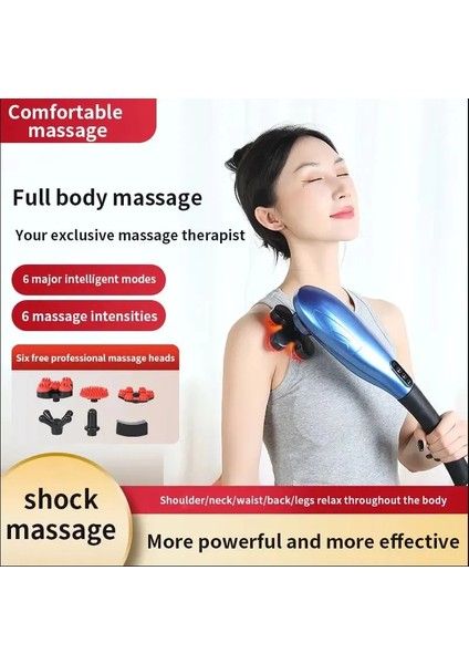 TK-916 Kablosuz Şarjlı Vücut Masaj Aleti