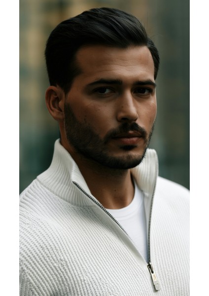 Erkek Balıkçı Zip Yaka Uzun Kollu Triko fiyatları