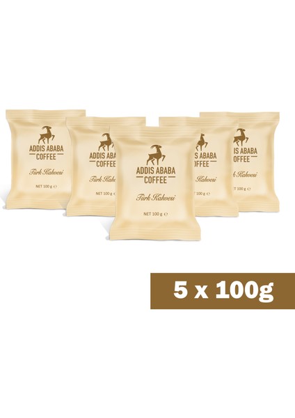 Türk Kahvesi (5x100 Gr.)