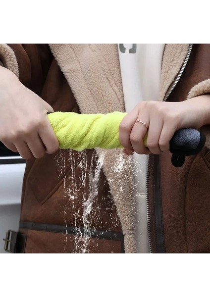 Yünlü Mikrofiber Araba Temizlik Bezi 50X70 cm modelleri