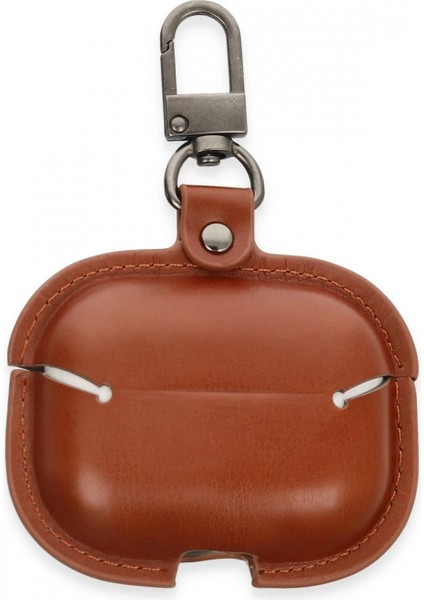 Airpods Pro 2 (2.nesil) Çanta Deri Kılıf - Taba fiyatları