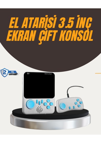 Iki Kişilik Oyun Deneyimi Sunan Taşınabilir Retro Konsol