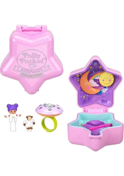 JCB24 Polly Pocket Yüzük Kutusu Oyun Seti