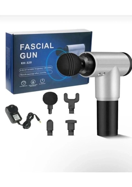 Masaj Aleti Tabancası Sporcu Kas Rahatlatıcı Şarjlı 6 Seviye Titreşimli Fascial Massage Gun Renk Seçilemez fiyatları