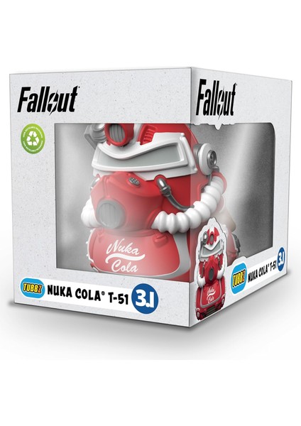 Fallout Boxed Nuka Cola T-51 Lisanslı Cosplay Ördek Collectible Figür indirimleri