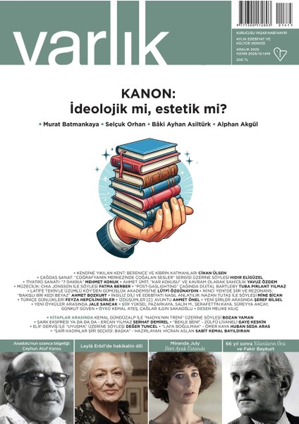 Varlık Dergisi 1419.SAYI Aralık 2025