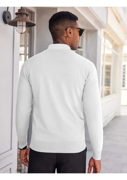 Shaun %100 Pamuk V Yaka Triko Kazak modelleri