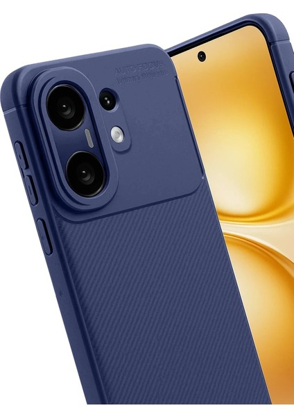 CPT83 Vivo X200 Fe Auto Focus Karbon Kapak - Lacivert