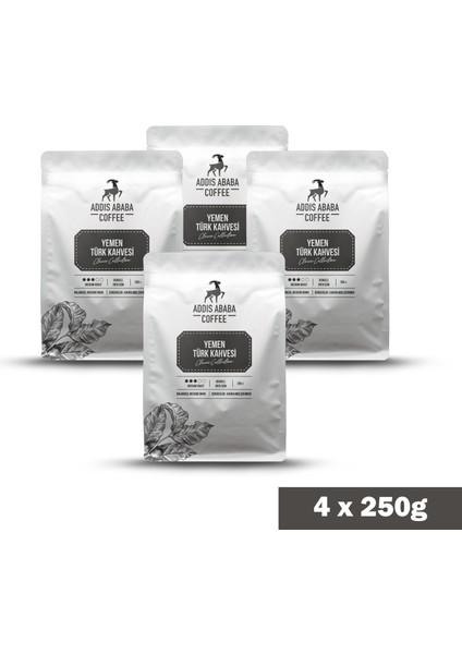 Türk Kahvesi Avantaj Paketi (4x250 Gr.)