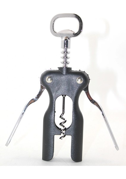 Paslanmaz Çelik Tirbuşon Şarap Açacağı Model 2