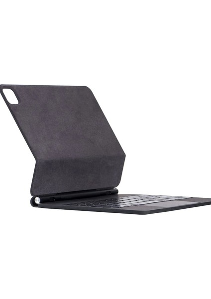 CPT83 iPad Pro 13 (2024) Kılıf X9P Magic Manyetik Klavyeli Tablet Kılıfı - Siyah fırsatları