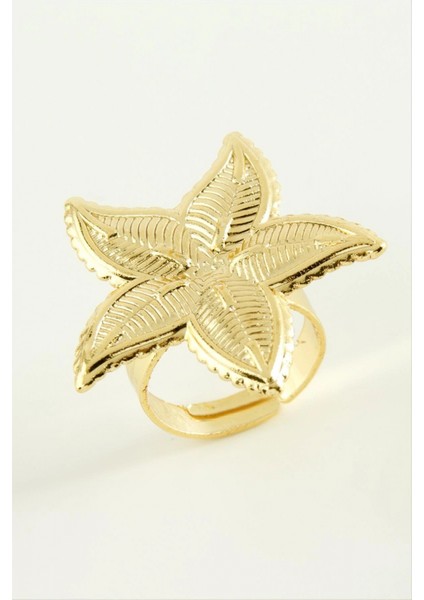 Çiçek Metal Yüzük