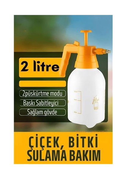 Turk Çiçek Bitki Bakımı Basınçlı Püskürtme Pompası