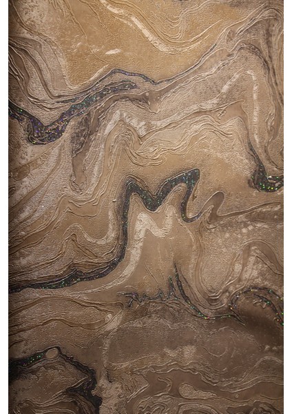 Ithal 16M2 Duvar Kağıdı 3boyutlu Mermer Desen Simli Silinebilir