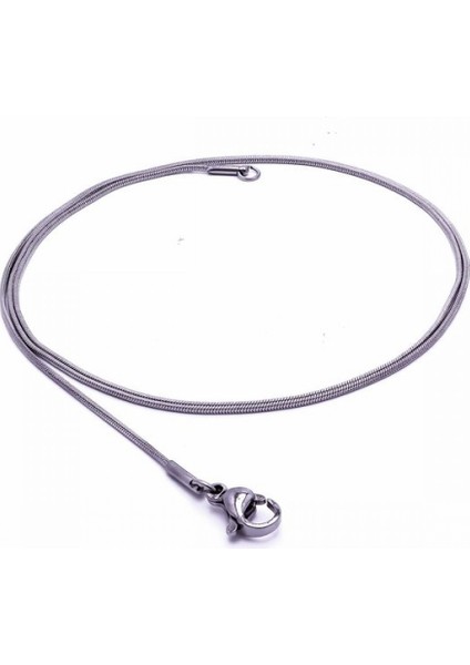 Erkek Ince Çelik Kolye 1mm