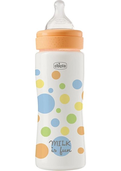 Perfect Easy Biberon Pp 330 ml Hızlı Akış-Erkek (5 Adet)