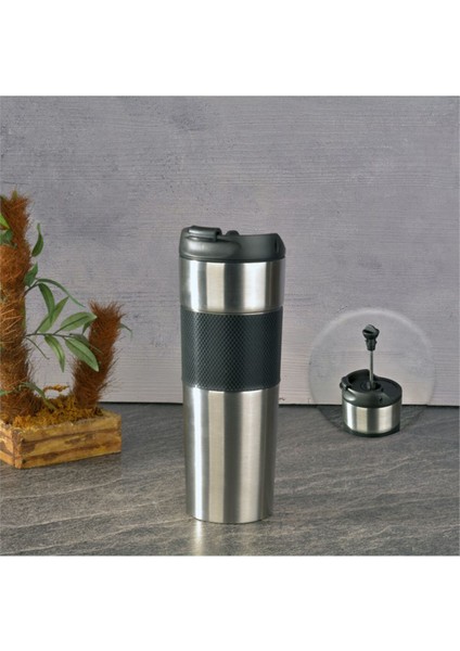 H2O French Press Termos Kupa Siyah 450 ml (2 Adet) fiyatları