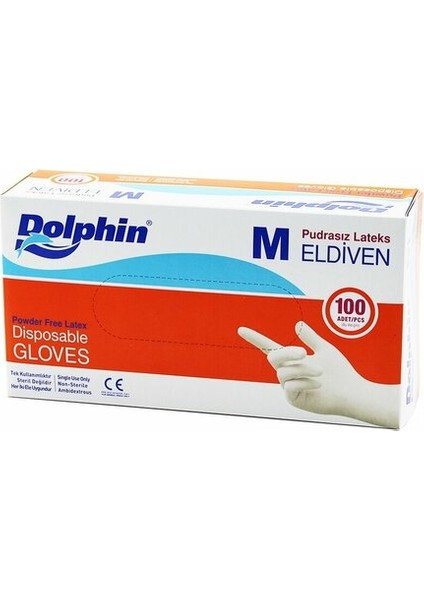 Broche M Pudrasız Muayene Eldiveni 100LÜ (5224)