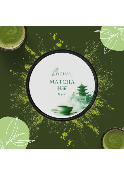 Saf Matcha Çayı 50 Gr.