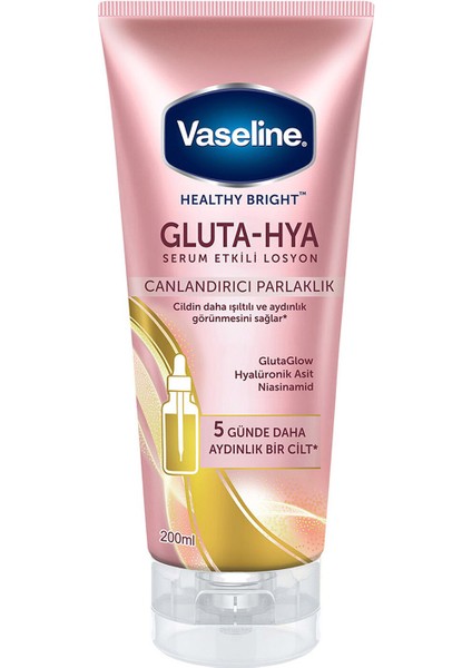 Gluta Hya Serum Etkili Losyon Canlandırıcı Parlaklık 200ML (2 Adet) fiyatları