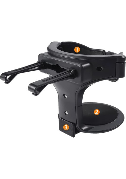 Citroen C4 2004-2005-2006-2007-2008-2009-2010 Araç Bardak Tutucu Ayarlanabilir – Abs Malzeme, Kaymaz Pedli, Havalandırma Klipsli, 93X73X86MM Paralel Havalandırma Çıkış Için Uyumludur