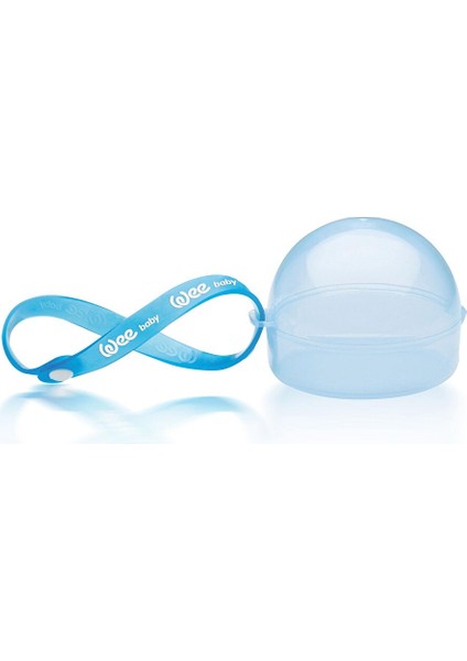 117 Wee Baby Emzik Saklama Kabı Mavi (3 Adet)