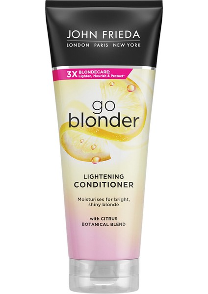 John Frıeda Sheer Blonde Go Blonder Sarı Saçlara Özel Işıltı Veren Saç Kremi (2 Adet) fiyatları