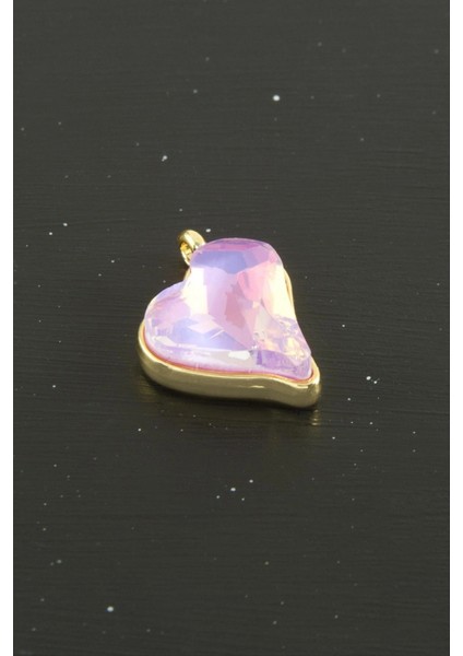 Kalp Taşlı Tek Kulplu Aparat 1 Adet