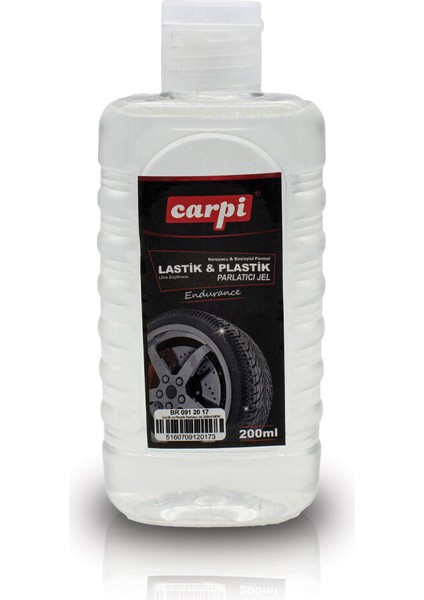 Lastik ve Plastik Parlatıcı Jel 200ML (4 Adet) fiyatları