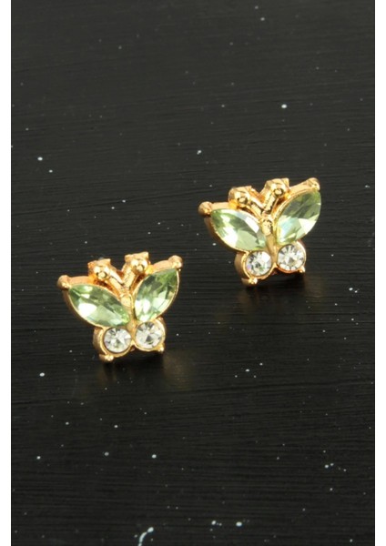 Kelebek Taşlı Minik Küpe fiyatları