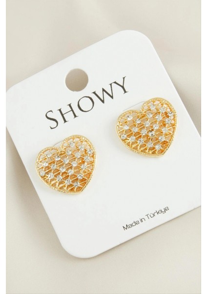 Ieg Kalp Yeni Sezon Taşlı Küpe