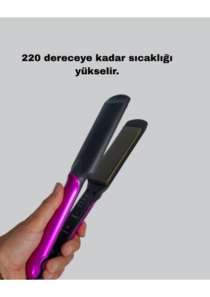 Seramik Plakalı Saç Düzleştirici – Plaka Kilitli ve Elektriklenme Önleyici fırsatları