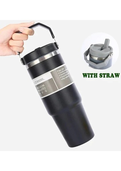 Termos 900 ml Pipetli Termos Bardak