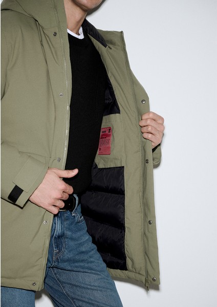 Su İtici Haki Parka 0110350-71559