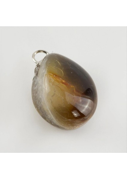 Akik Doğaltaş Kolye Ucu