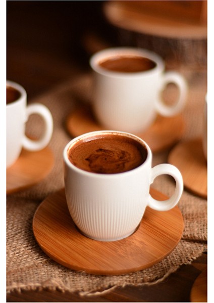 Kostas 6 Kişilik Kahve Fincan Takımı (5 Adet)