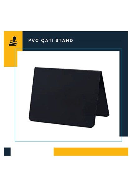 Pvc Büyük Kara Tahta 7X10 cm , Pastane,fırın,büfe,parti Masa Çatı Stand, Yazması Kolay modelleri