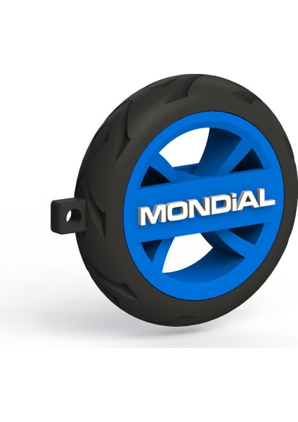 Mondial Logolu Lastik Jant Görünümlü Motosiklet Anahtarlığı fiyatları