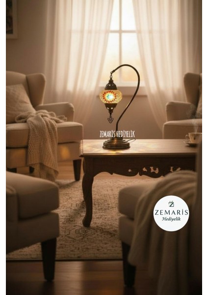 El Yapımı Otantik Abajur Kuğu modelleri