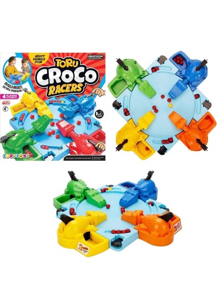 Toru Croco Misket Kapmaca Eğlenceli Aile Kutu Oyunu modelleri