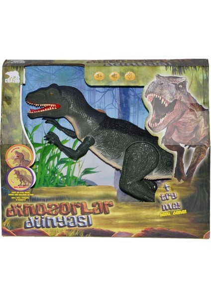 36127 Sesli ve Işıklı Büyük Dinozor modelleri