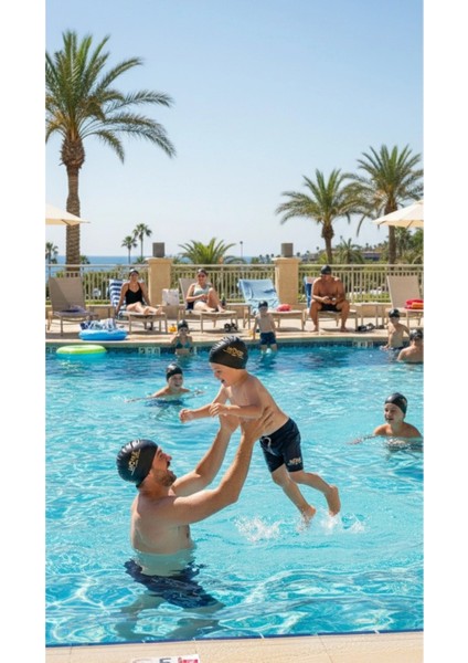 Likralı Bez Deniz Havuz Bonesi 3 Adet