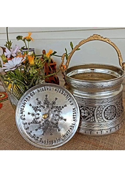 3 Litrelik Bakır Yoğurt Bakracı