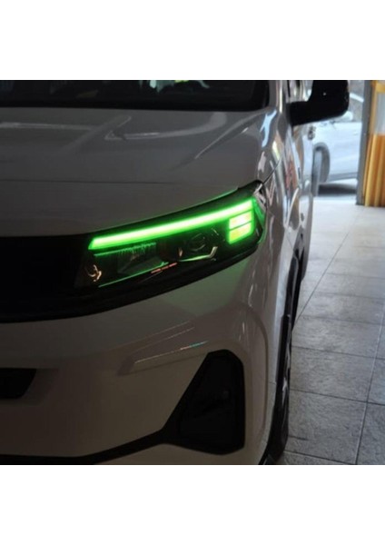 Opel Combo Gündüz Farı Sticker Seti Yeşil 2024- fiyatları