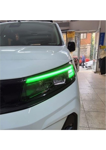 Opel Combo Gündüz Farı Sticker Seti Yeşil 2024- fırsatları