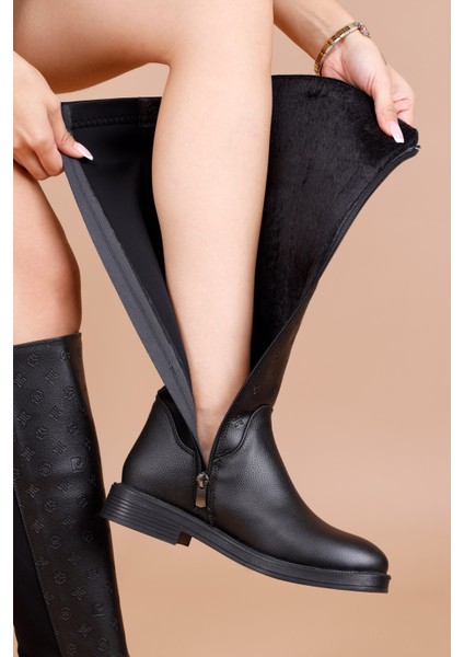 Kadın Siyah Zen Çizme fırsatları