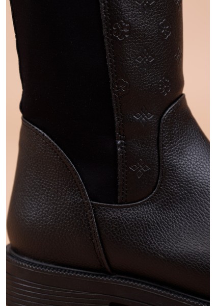 Kadın Siyah Zen Çizme