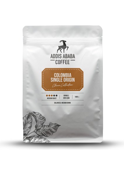 Kolombiya Single Origin 1000 Gr. French Press Kahve