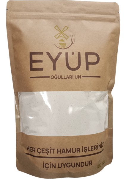 Eyüp Oğulları Özel Amaçlı Buğday Unu 1 kg – Doğal, Katkısız, Çok Amaçlı Un